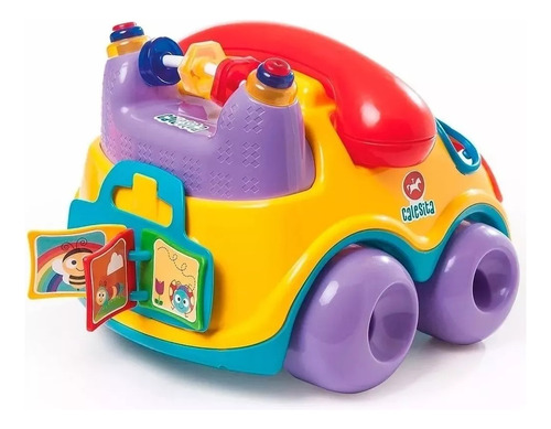 Juego Didactico Falafone Telefono De Arrastre Luz Sonido 31