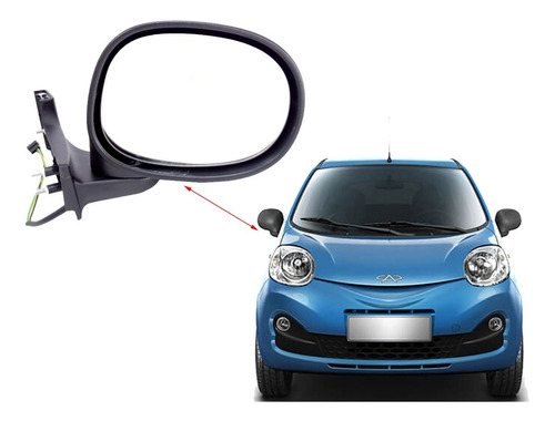 Espejo Eléctrico Lateral Derecho Chery Iq 2015-2021