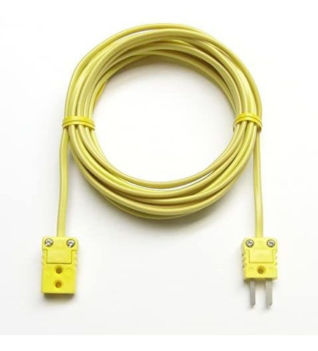 Cable Extension Termopar Tipo Mini Conector Miniatura 12