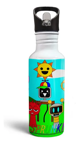 comprar Botella Aluminio Sprunki Pico + Sorbete Capacidad 600ml
