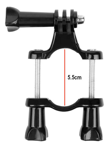 Canalgopro Suporte Para Guidão Grande Tubo Gopro Bike 2345