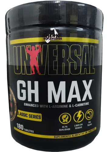 L-Arginina alfa-cetoglutarato Gh Max Universal 180 cápsulas