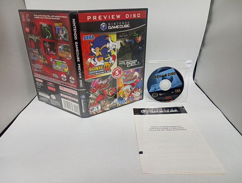 Nintendo Gamecube Preview Disc Nintendo Gamecube Original (Usado)