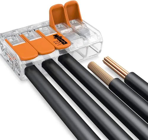 Wago 221-415 Conectores Compactos De 5 Conductores...