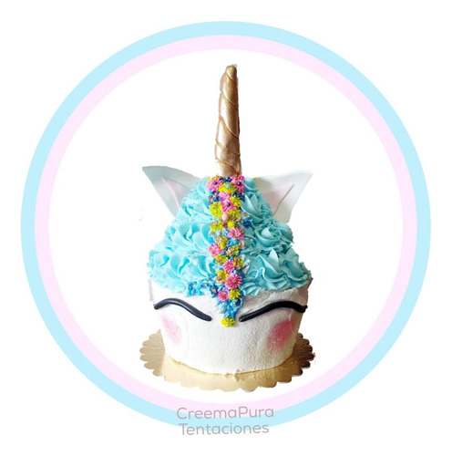Torta Cupcake Gigante + 12 Cupcakes Decorados Personalizado