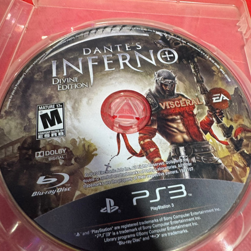 Dantes Inferno Divine Edition Solo Disco Play Station3 Ps3 (Usado)