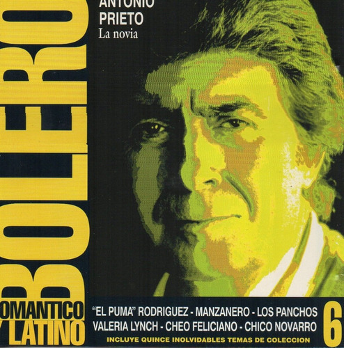 Cd Bolero (romantico Y Latino Vol 6) 