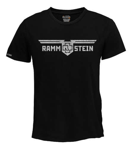 Camiseta Rammstein Radio Rock Metal Poster Microfono Bto