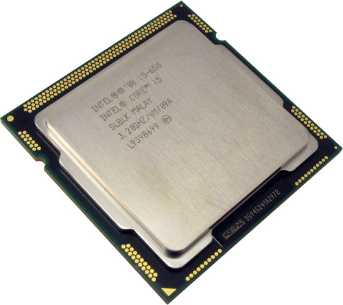 Processador gamer Intel Core i5-650 BX80616I5650 de 2 núcleos e  3.4GHz de frequência com gráfica integrada