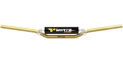 Manubrio Wirtz X6 22mm Bajo Low Dorado Moto