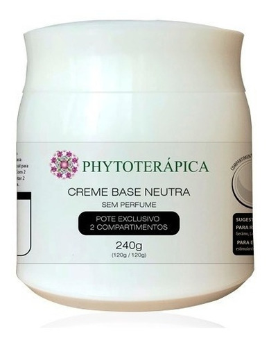 Creme Base Neutro 240g - Manteiga De Cupuaçu - Phytoterápica