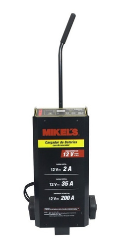 Cargador Baterias Mikels Cba-200 Arrancador 200 Amp 16600220