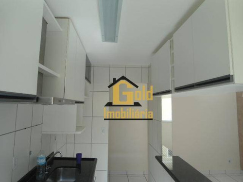 Imagem 12 de 13 de Apartamento Com 2 Dormitórios À Venda, 47 M² Por R$ 190.000,00 - Parque Industrial Lagoinha - Ribeirão Preto/sp - Ap1396