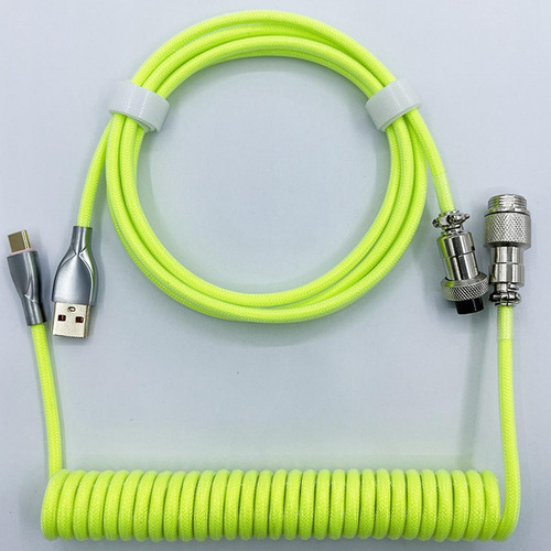 Cable De Bobina Usb De 1,8 Verde (el Nuevo) Verde (el Nuevo)