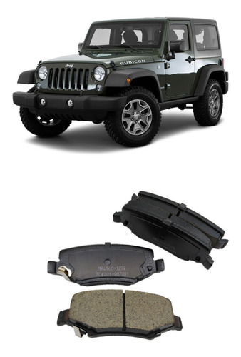 Pastillas De Freno Corven Para Jeep Wrangler Todos 07/.. Tra
