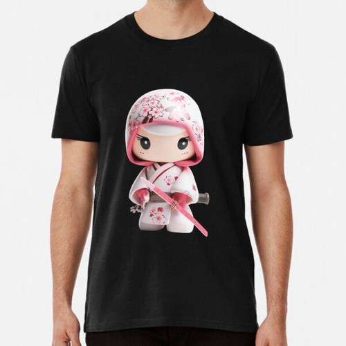 Remera Pink Chibi Sakura Ninja Doll - Oriental Assassin  ALG