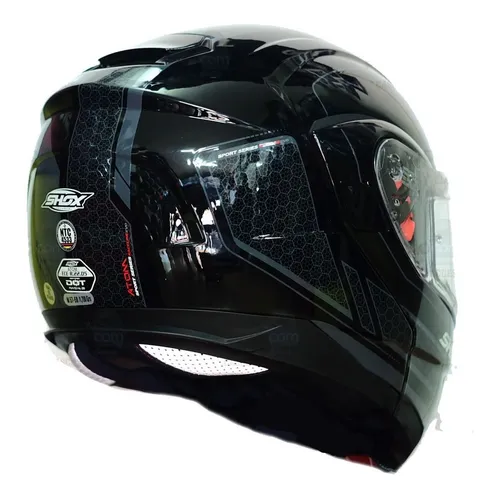 Casco moto shox sale