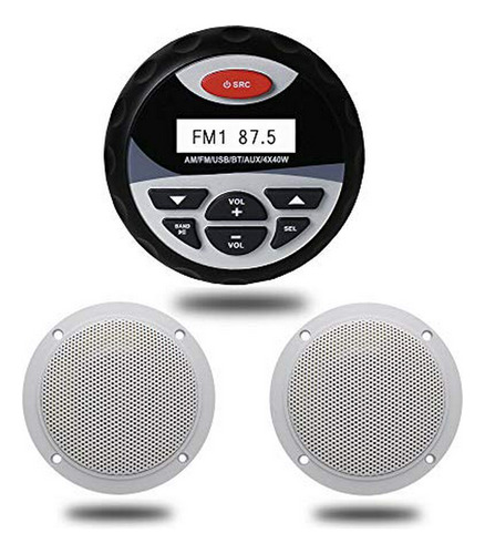 Herdio Marine Bluetooth Stereo Package, Mp3 - Usb Am - Fm Ra