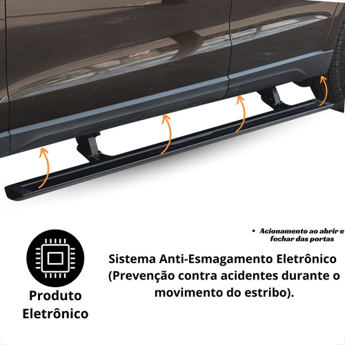 Estribo Elétrico Automático Land Rover Velar 20-22 Retrátil