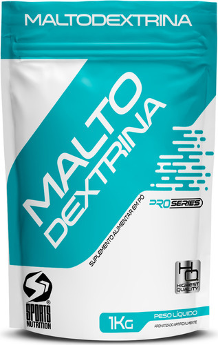 Maltodextrina 1kg Carboidratos Sports Nutrition Sabor Limão