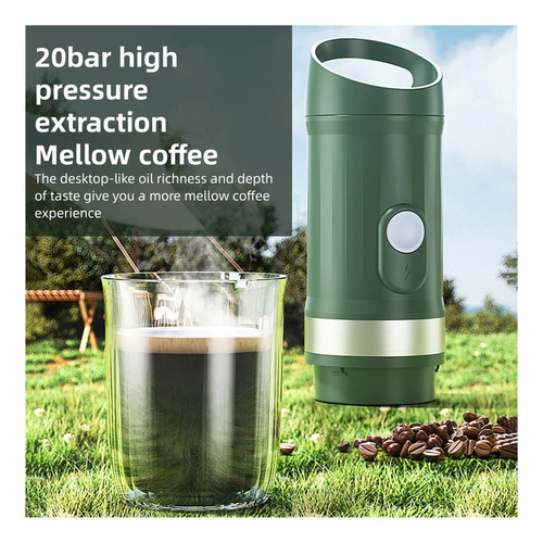 Mini Cafeteira, Máquina De Café Expresso Elétrica Portátil,