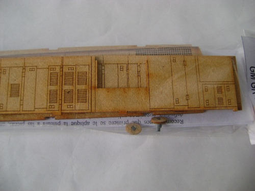 Imagen 3 de 5 de Nico Locomotora Gr-12 Gral Motors Kit Fibrofacil H0 (mnl 05)