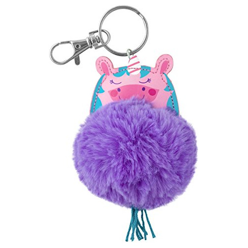 Llaveros Stephen Joseph Pom Pom Critter, Unicornio