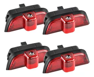 4x Para Mercedes Luzes Da Porta Led Projetor Ghost Shadow Fi