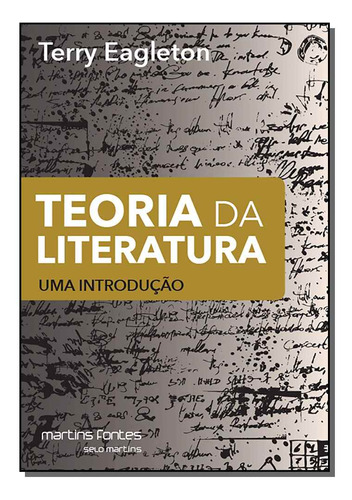 Libro Teoria Da Literatura Uma Introducao De Eagleton Terry