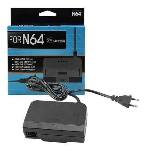 Fuente De Alimentacion Transformador Nintendo 64 N64 220v