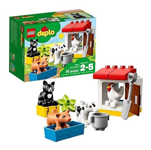 Lego Duplo Town Farm Animals 10870 Kit De Construccion De 16
