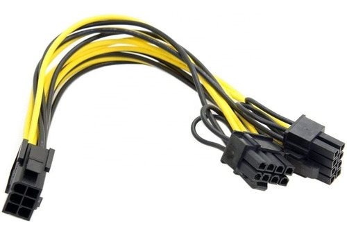 Imagen 3 de 5 de Splitter Adaptador 6 Pines A 2 De 6+2 Mineria