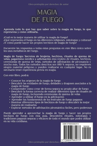Libro : Magia De Fuego Secretos De Brujeria, Hechizos,...