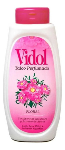 Vidol Talco Perfumado Floral X 200g - Talquera