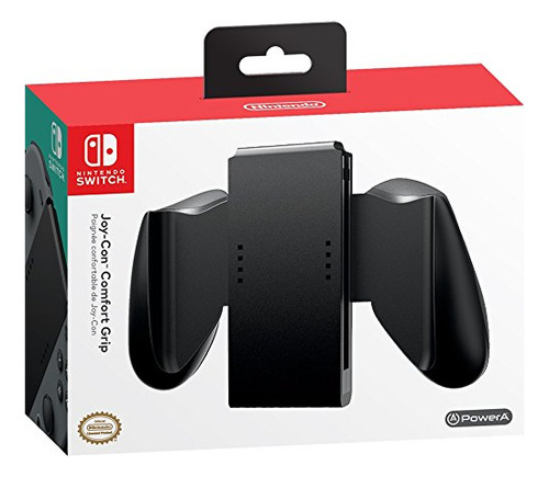 Puños Confort Powera Joy Con Para Nintendo Switch - Negro
