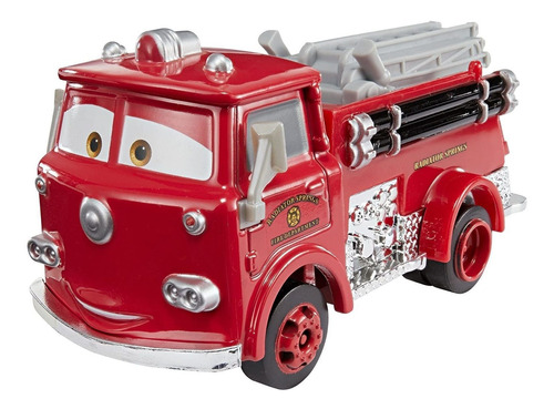 Mattel Lujoso Vehiculo De Fundicion Rojo De Cars 3, Escala 1