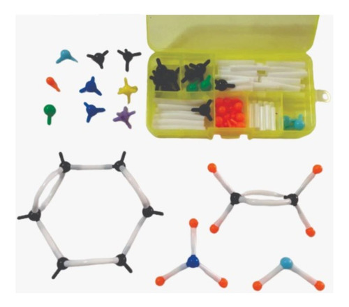 2 Kits, Química Orgánica, Pequeño Modelos Moleculares