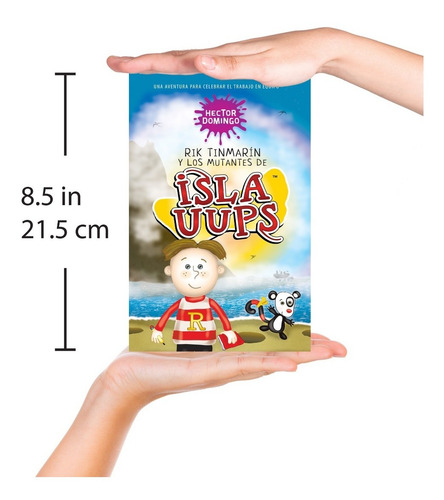 Imagen 5 de 7 de Rik Tinmarín, Isla Uups. Libros Para Niños Lectura Primaria
