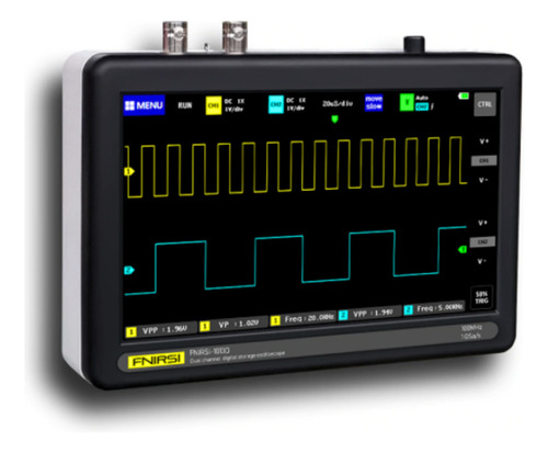 Osciloscopio Digital Doble Canal 100 Mhz Ads1013d Tablet 1gs