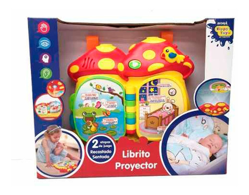 Juguete  Librito Proyector Didactico Actividades Zippy Toys