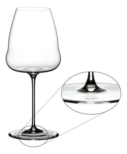 Jogo 2 Taças Riedel Winewings Champagne 742ml Espumante