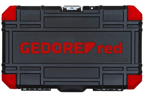 Jogo De Soquetes Sextavados 1/4'' 4-14mm Gedore 46 Peças