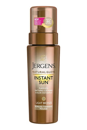 Jergens Natural Glow Autobronceante Instantáneo Light Bronce