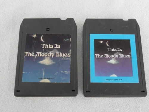 2 Cartuchos 8 Tracks - This Is The Moody Blues 1 Y 2