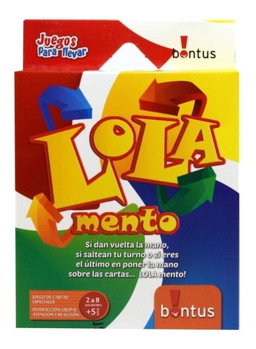 Juego De Cartas Lola Mento Juego De Mesa Bontus Del Tomate