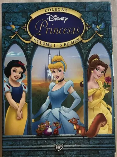 Coleçao Disney Princesas Volume 1 - 5 Filmes Dvd | MercadoLivre