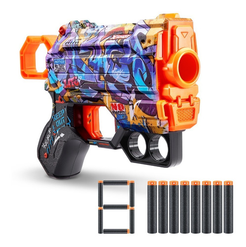 Lanzador Dardos Skins Menace Spray Tag - Xshot