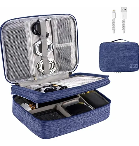 Estuche Organizador De Cables , Cargador , Usb Tablet Pc