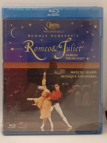 Romeo & Juliet Paris Opera Ballet Blu Ray Nuevo 