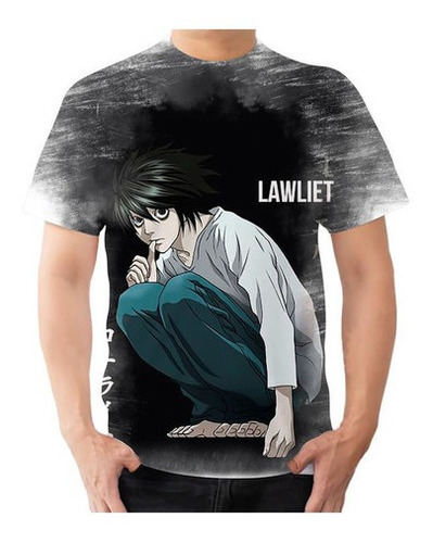 Camiseta Camisa Personalizada L,kira,hyuuki Death Note 6